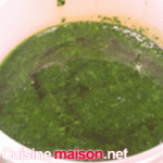 Pesto a l'ail des ours 06 Pesto bien lisse Pesto a l'ail des ours Pesto bien lisse