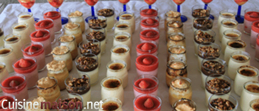 Photo buffet de verrines