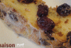 Photo clafoutis aux cranberry terminer