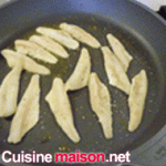 Filets de perche Baisser le feu