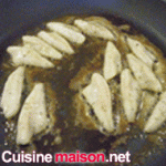 Filets de perche Cuisson dans le beurre